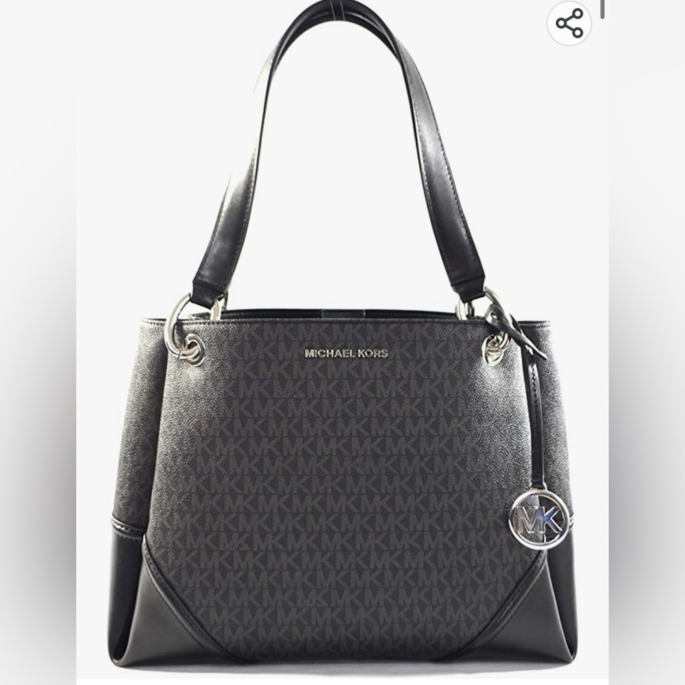 Michael Kors Women's Nicole Large Shoulder Bag Tote Purse Handbag